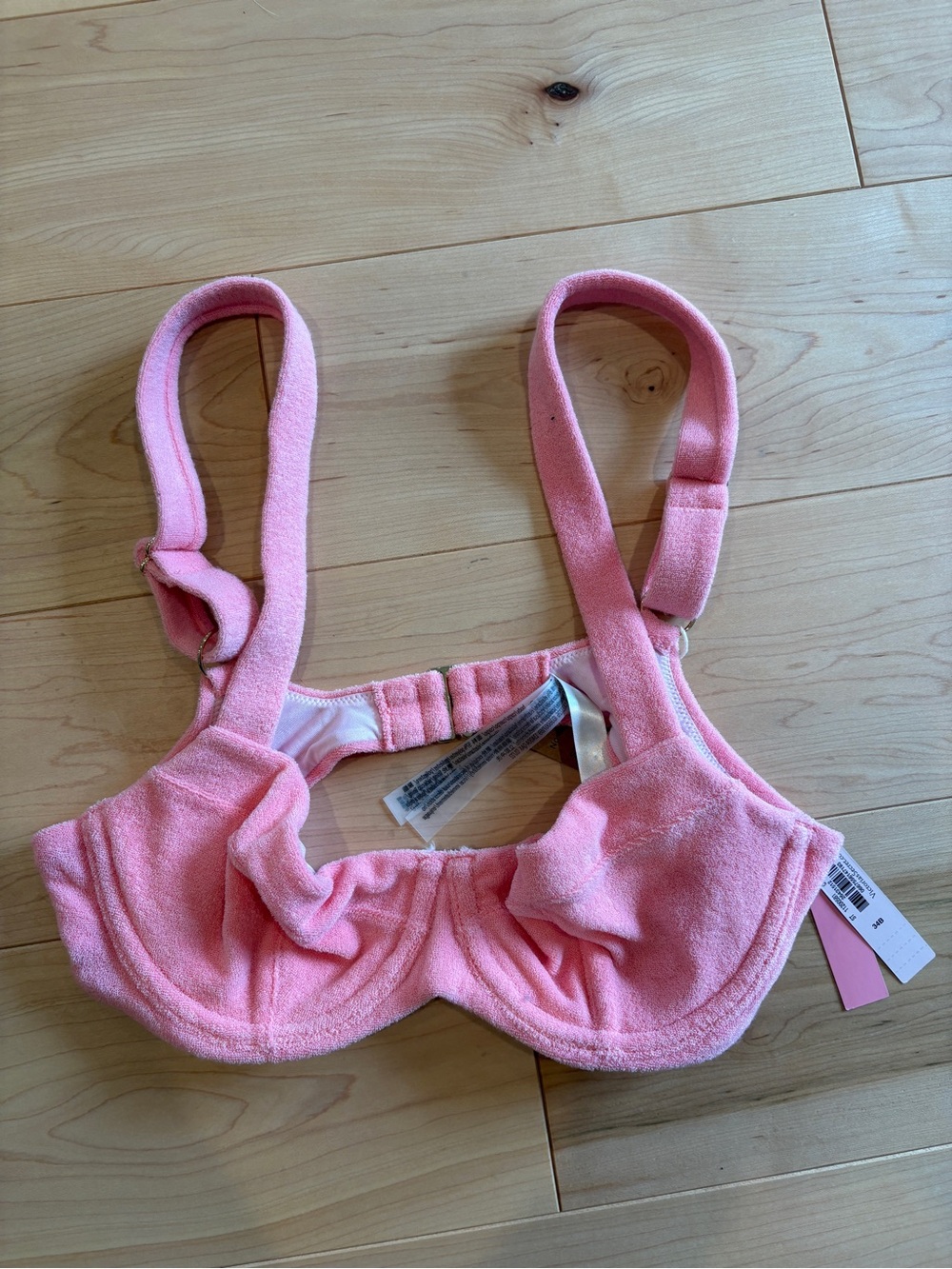 Victoria's Secret Pink Terry Swim Top